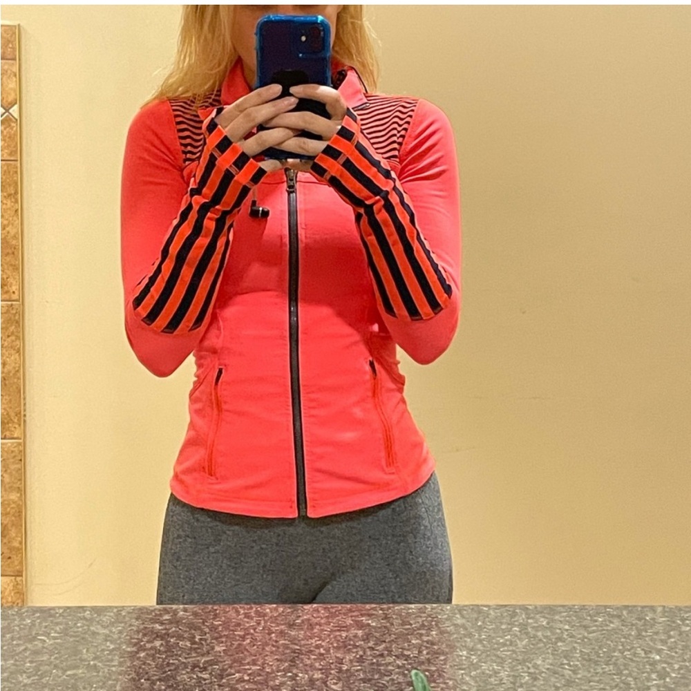 Hot pink Lululemon jacket